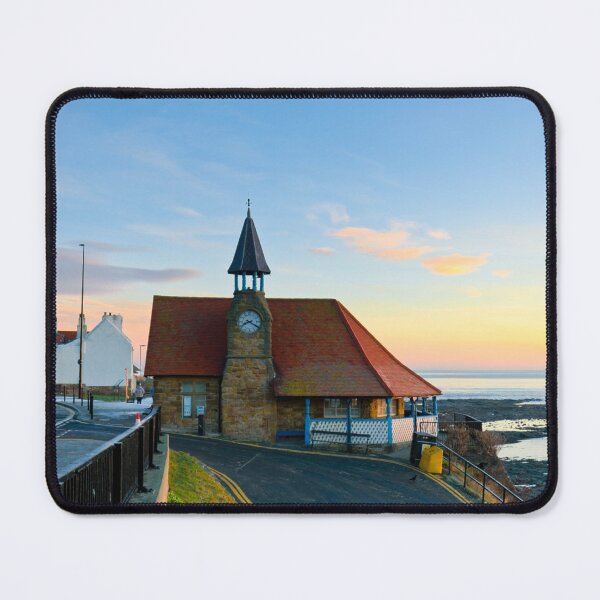 Item preview, Cullercoats Bay Watch House at Sunrise designed and sold by Violaman.