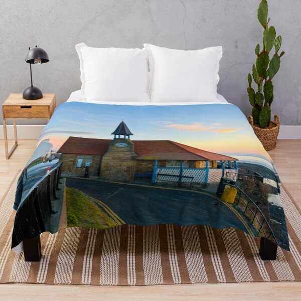Item preview, Cullercoats Bay Watch House at Sunrise designed and sold by Violaman.