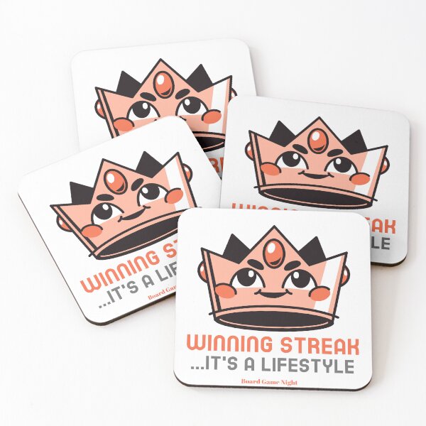 Item preview, Winning Streak, It's a Lifestyle...Board Game Night designed and sold by LettsMerchntees.