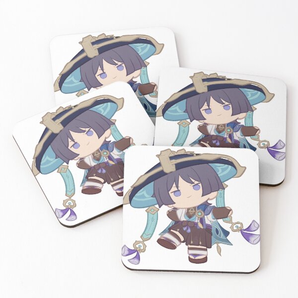 Item preview, Genshin Wanderer chibi designed and sold by 200dollarharu.