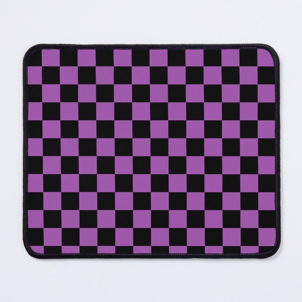Item preview, Halloween Checkered Purple and Black Check Pattern designed and sold by kierkegaard.