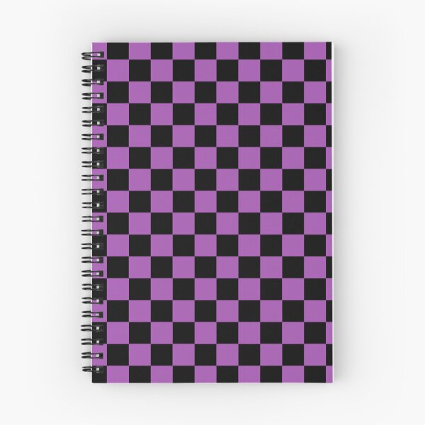 Item preview, Halloween Checkered Purple and Black Check Pattern designed and sold by kierkegaard.