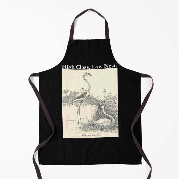 Item preview, High Class, Low Nest. Flamingo Classic Black Tee  designed and sold by GeekySexyCool.
