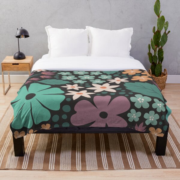 Item preview, Flower drawing retro floral design  designed and sold by drosostalitsa.