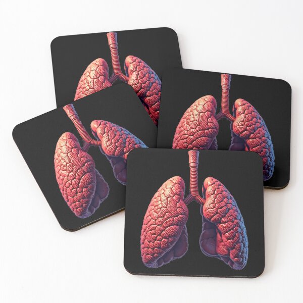 Item preview, Stylized Detailed Lungs with Textures designed and sold by artwaves.