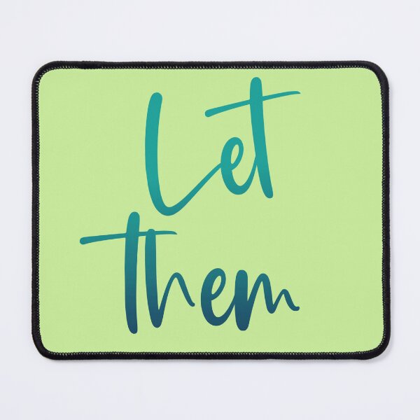 Item preview, Let Them Poem Quote Live and Let Be Mel Robbins Theory designed and sold by Threethreethree.