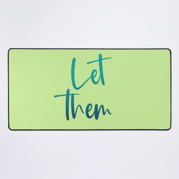 Item preview, Let Them Poem Quote Live and Let Be Mel Robbins Theory designed and sold by Threethreethree.