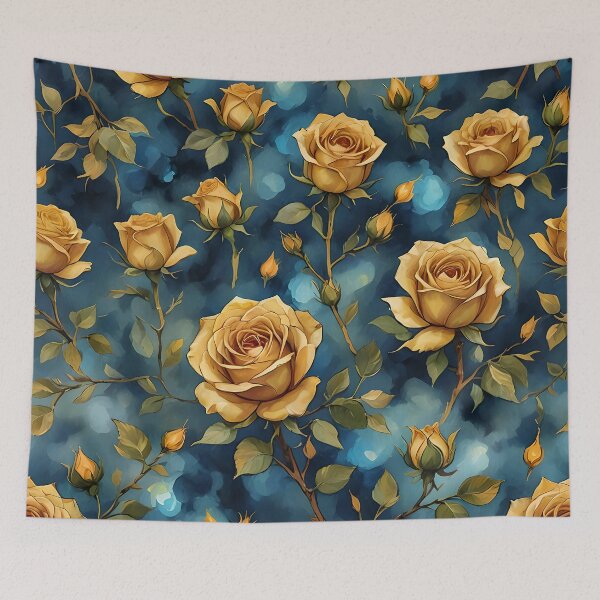 Item preview, Golden roses on  designed and sold by Marcu Ioachim.