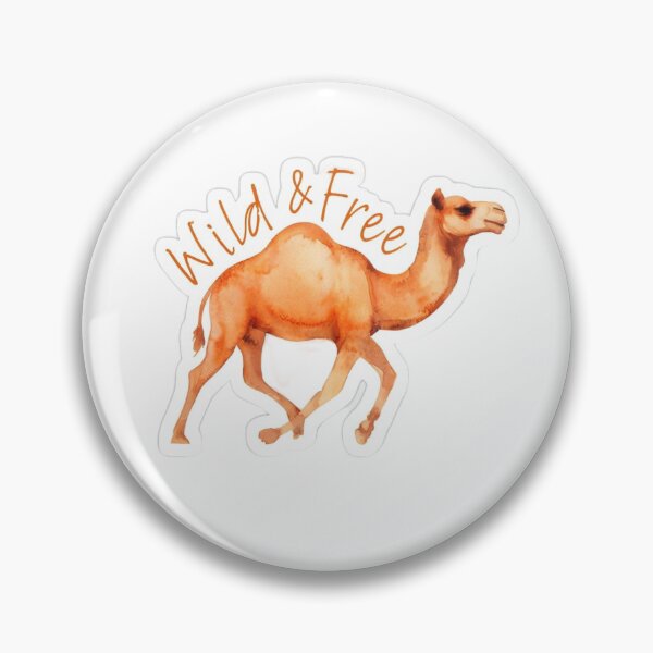 Item preview, Orange wild&free camels designed and sold by JIGUWORLD.