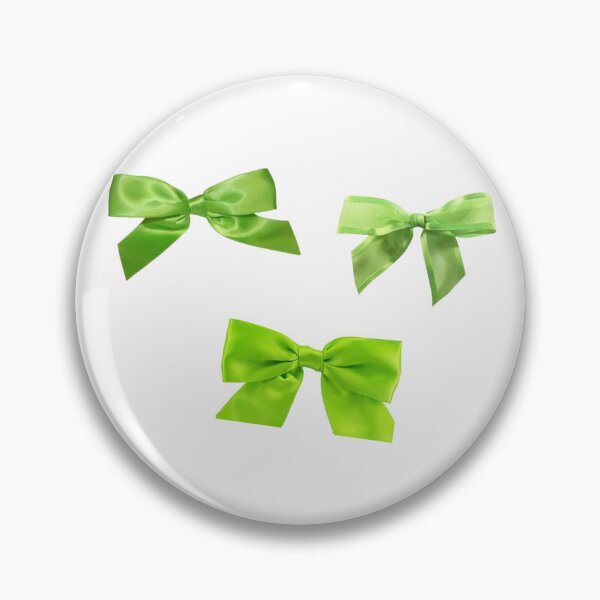 Item preview, Brat Green Bows Sticker Pack designed and sold by ellanely.
