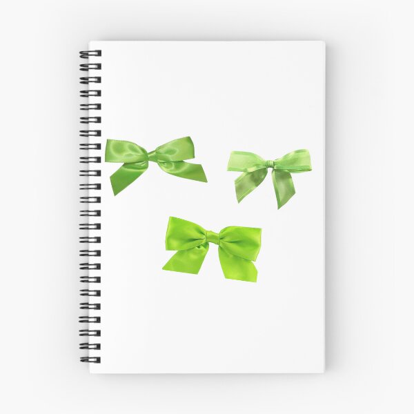 Item preview, Brat Green Bows Sticker Pack designed and sold by ellanely.