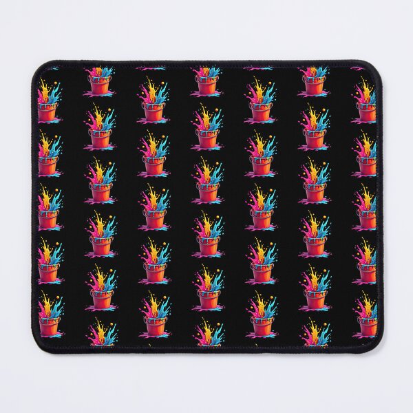 Item preview, Colorful paint splashes from a bucket designed and sold by artwaves.