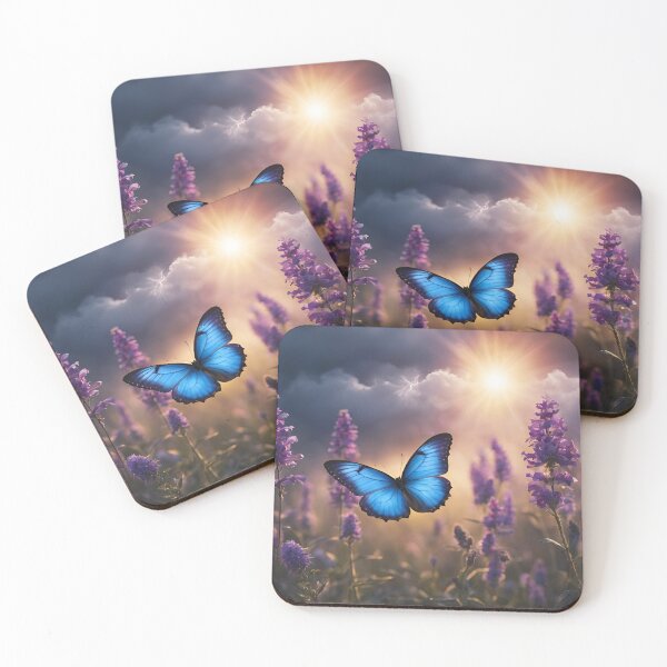Item preview, Blue Butterfly after a Storm designed and sold by NicholeRose92.