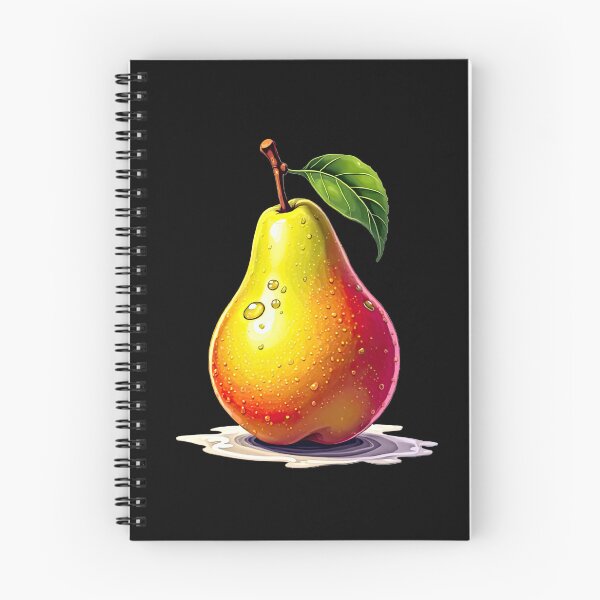 Item preview, Vibrant pear with water droplets designed and sold by artwaves.