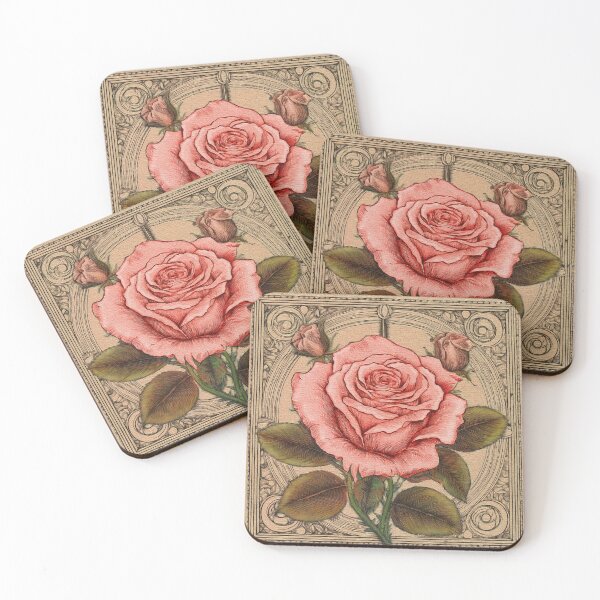Item preview, Ornate Rose Pattern designed and sold by Marissa-Insinna.