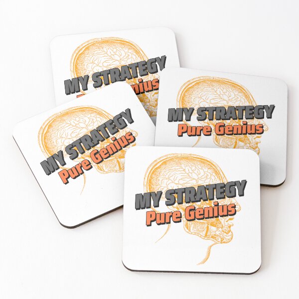 Item preview, My Strategy, Pure Genius designed and sold by LettsMerchntees.