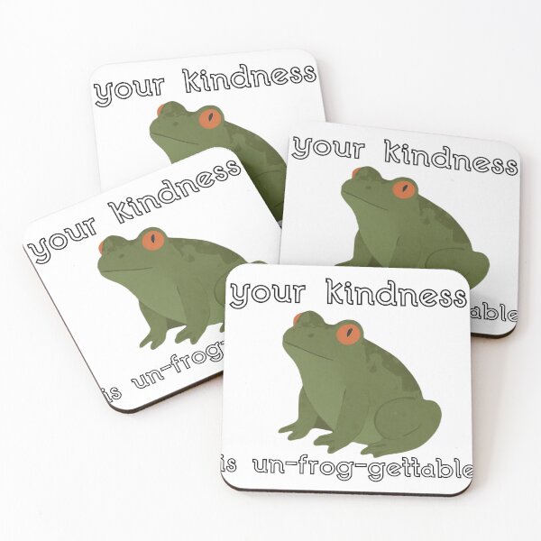 Item preview, your kindness is unfroggettable designed and sold by ZvezdaStar.