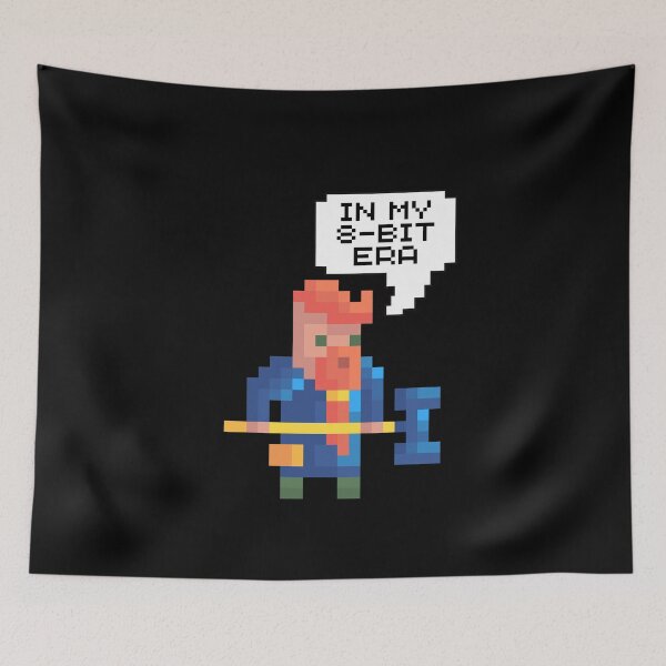 Item preview, In My 8-Bit Era - Vintage Video Game Era designed and sold by triharder12.