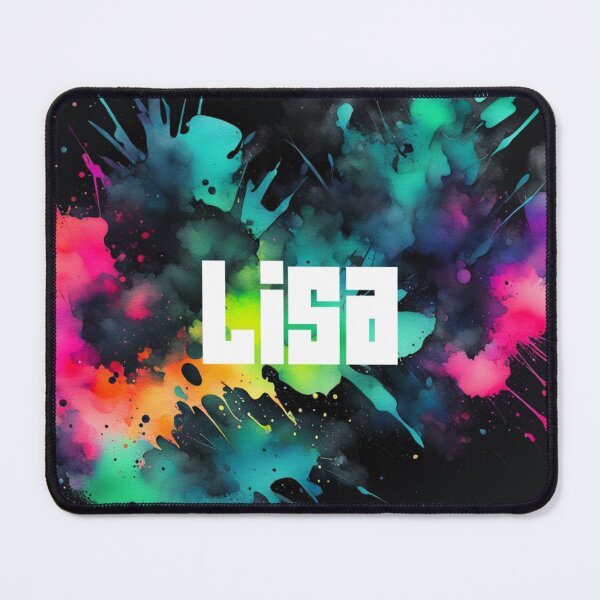 Item preview, Custom Neon Name Lisa designed and sold by Gabriela McDaniel.
