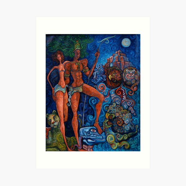 Teotihuacan Art Print