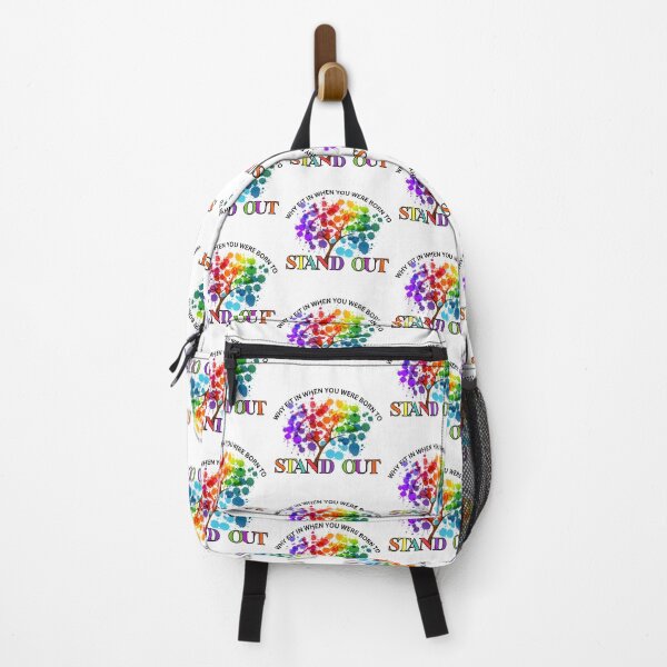 Item preview, Colorful Born To Stand Out Inspirational Design designed and sold by TOA Timeless Original Apparel.