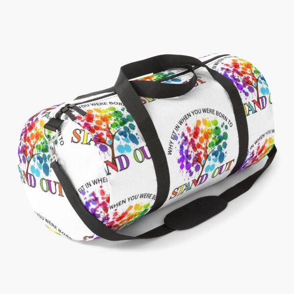 Item preview, Colorful Born To Stand Out Inspirational Design designed and sold by TOA Timeless Original Apparel.