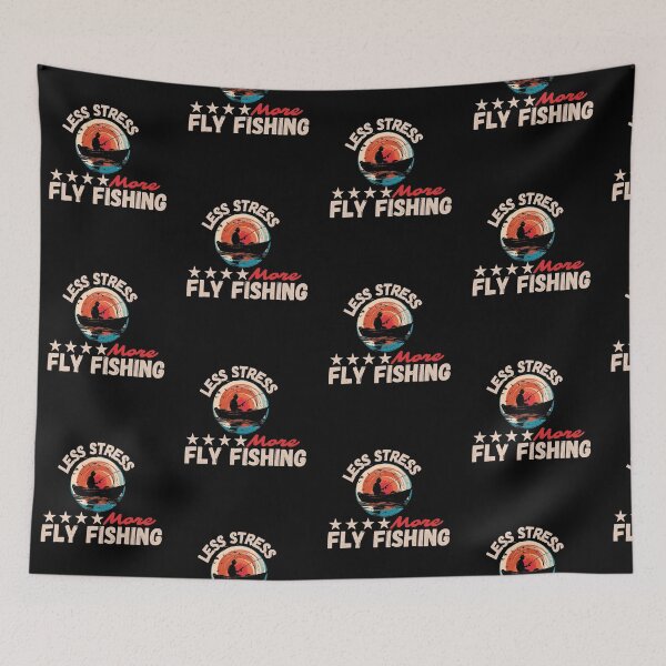 Item preview, Vintage Fly Fishing designed and sold by ToxiCool.