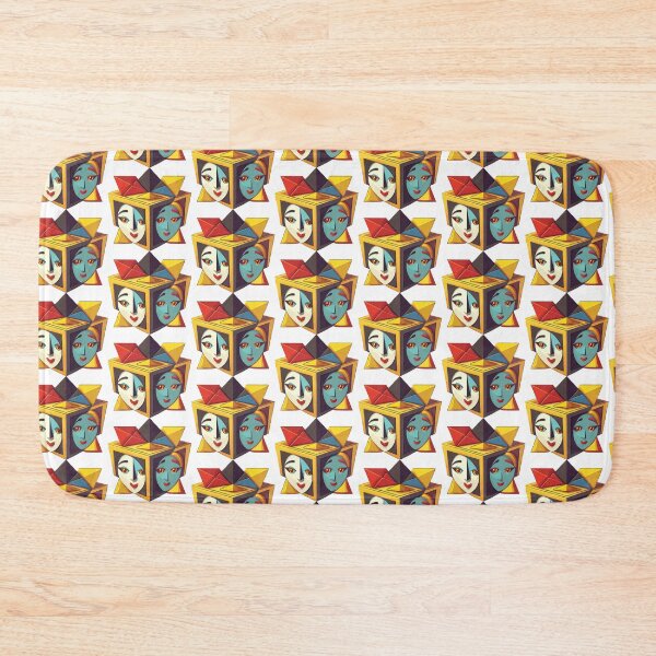 Item preview, cubist emoji designed and sold by Andre Faubert.