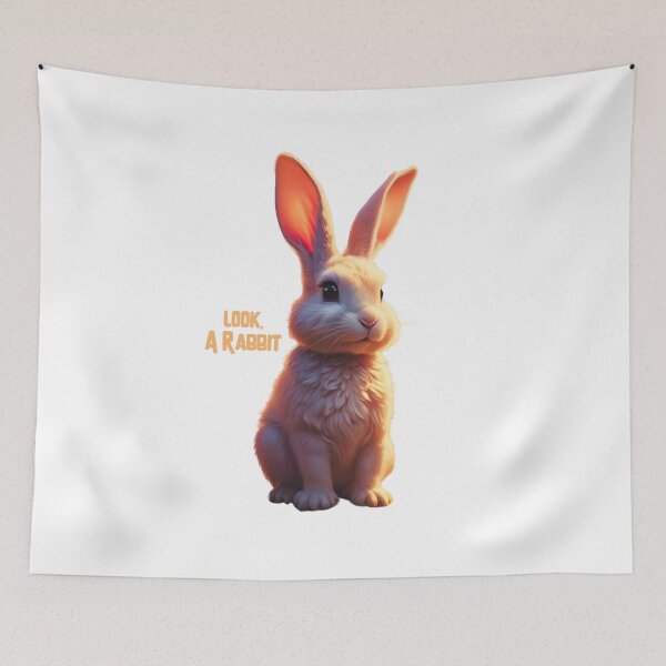 Item preview, Look, a Rabbit designed and sold by pUNKnown.