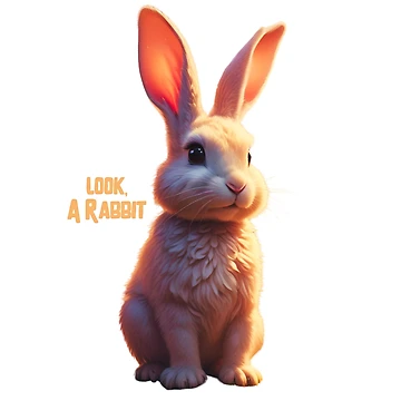 Artwork thumbnail, Look, a Rabbit by pUNKnown