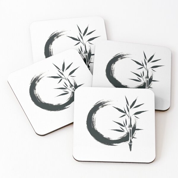 Item preview, Zen Bamboo japanese Shoot Painting designed and sold by goodday Japan.