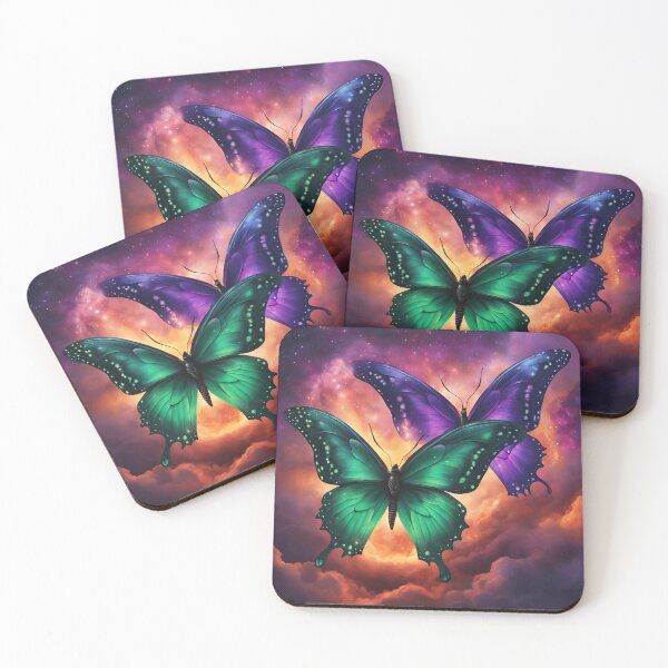 Item preview, Butterflies in a flaming sky designed and sold by NicholeRose92.