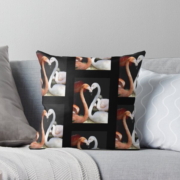 Item preview, Flamingos Heart Classic Black Tee  designed and sold by GeekySexyCool.