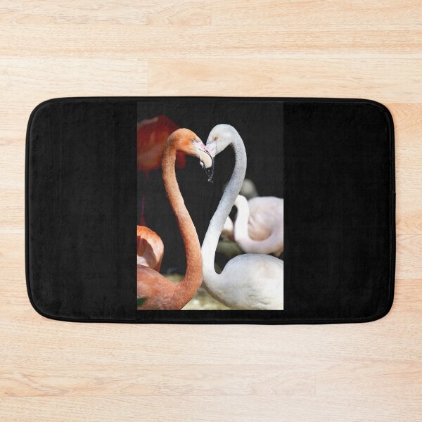 Item preview, Flamingos Heart Classic Black Tee  designed and sold by GeekySexyCool.
