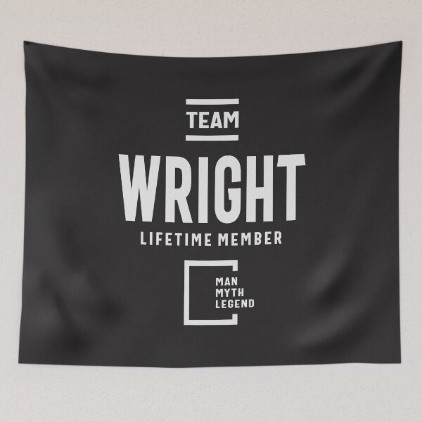 Item preview, Team Wright Lifetime Member Funny Name Wright  designed and sold by cidolopez.