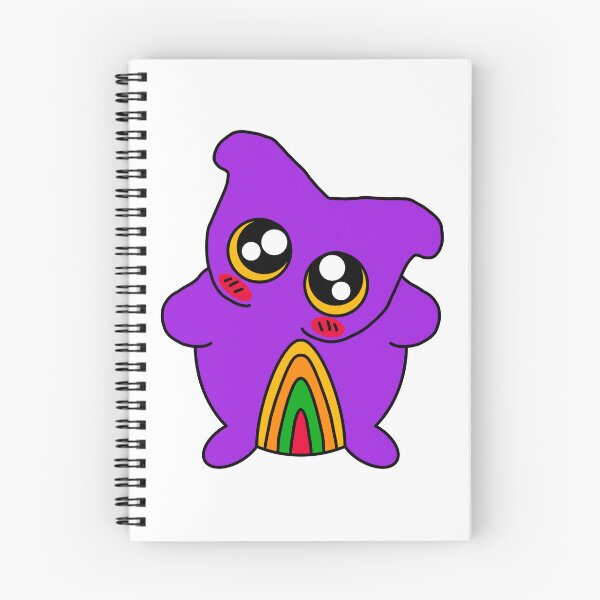 Item preview, Rainbow Color Plushie plum designed and sold by missmann.