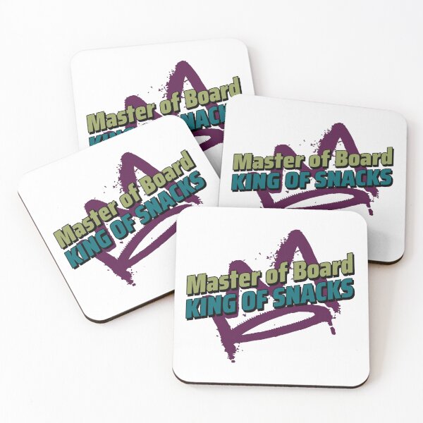 Item preview, Master of Board, King of Snacks designed and sold by BestMerchnTees.