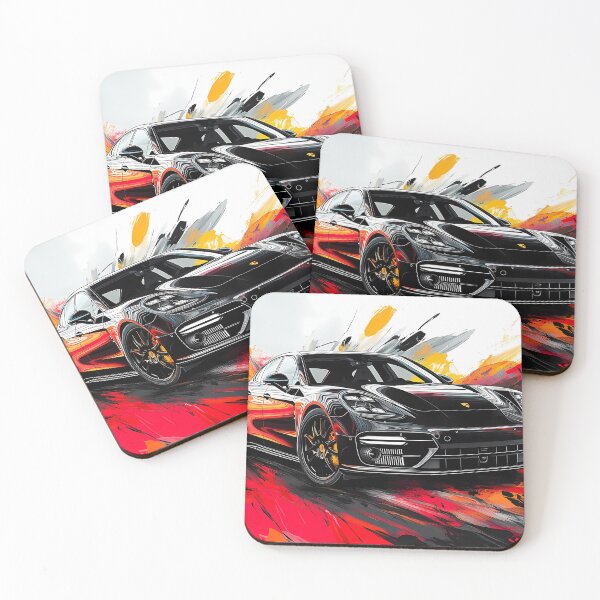 Item preview, Black Porsche Panamera GTS II  -  Pop Art designed and sold by AutoPopStudio.