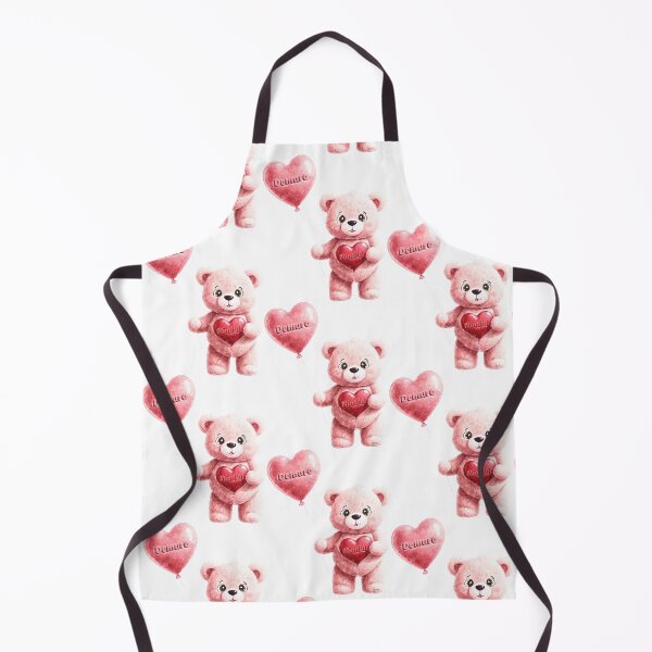 Item preview, Pink teddy bear Mindful Demure designed and sold by Hen-C-Art.
