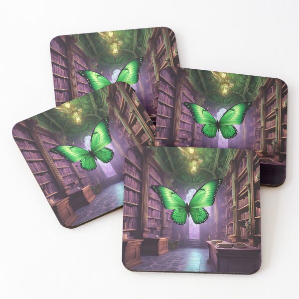 Item preview, Green Butterfly in a library designed and sold by NicholeRose92.