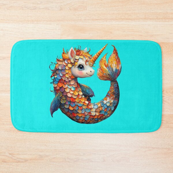 Item preview, Dreamy Mermaid Unicorn - Oil Painting Fantasy designed and sold by Matt's Artificial Nature.