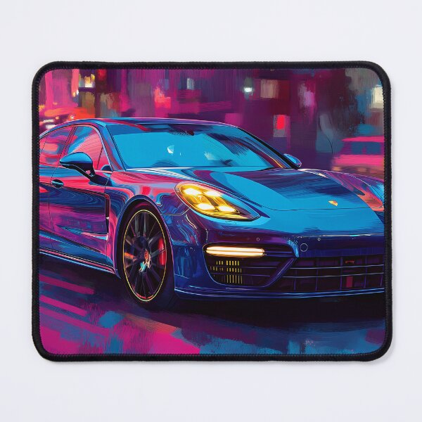 Item preview, Blue Porsche Panamera GTS  -  Pop Art designed and sold by AutoPopStudio.