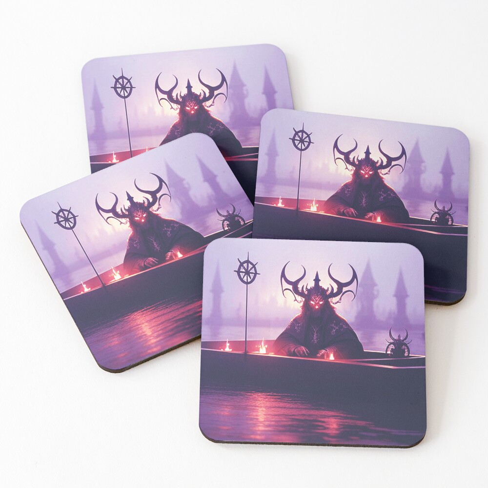 Item preview, Coasters (Set of 4) designed and sold by Strange-N-Weird.