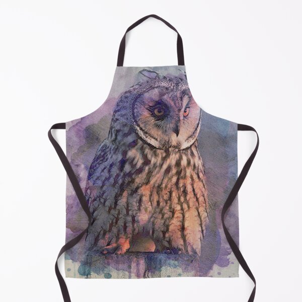 Item preview, ink owl on paper designed and sold by TheMarketplaceworld.