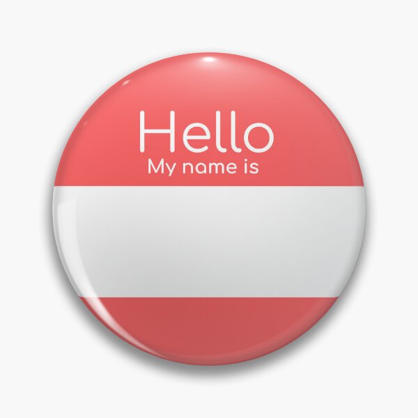 Item preview, Hello My Name Is designed and sold by dogfish-art.