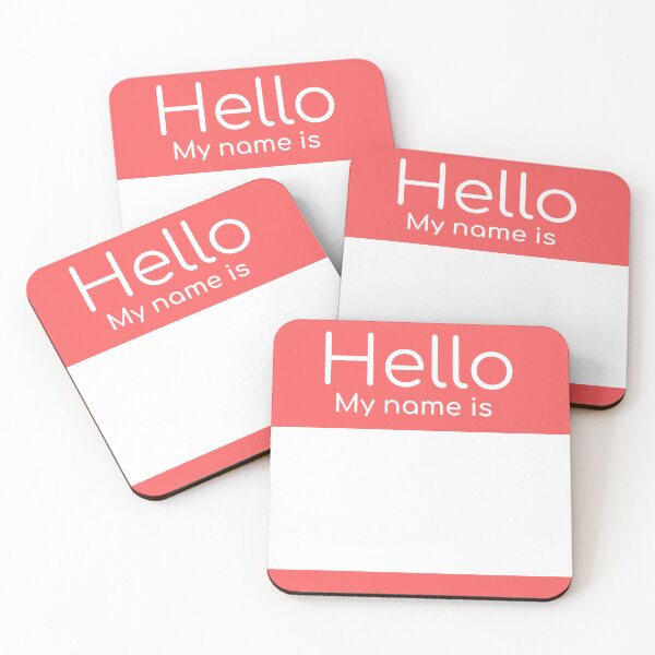 Item preview, Hello My Name Is designed and sold by dogfish-art.