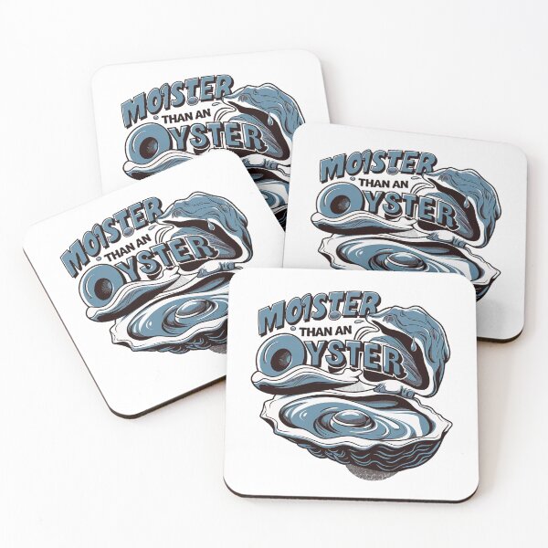 Item preview, Moister Than An Oyster - Funny Shellfish Shucker Design designed and sold by ET-STUDIO.