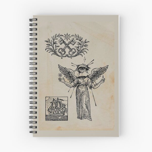 Item preview, Symbolism- The message in the form of an angel, the key, and the journey designed and sold by PatronesKawai.