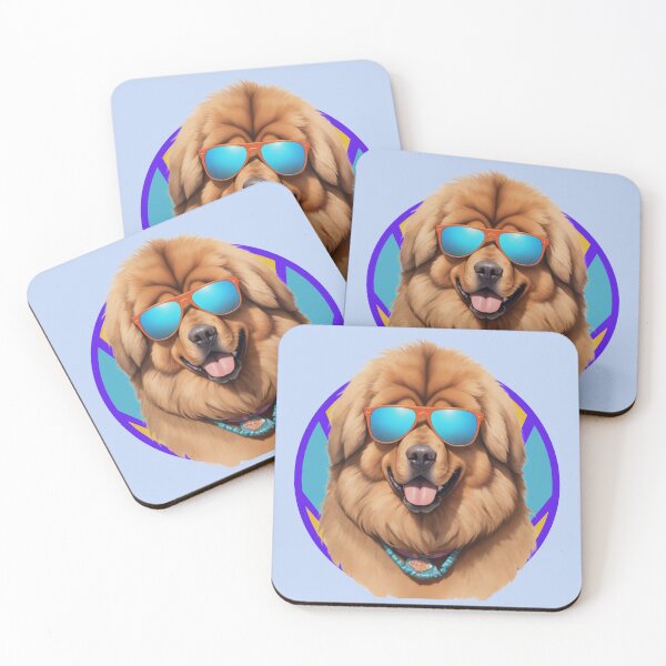 Item preview, Tibetan Mastiff - the coolest guy on the beach. designed and sold by NewtBoo.