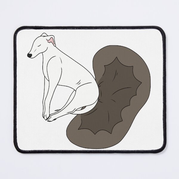 Item preview, Greyhound Bed Fail (White) designed and sold by JSmithDesigns.